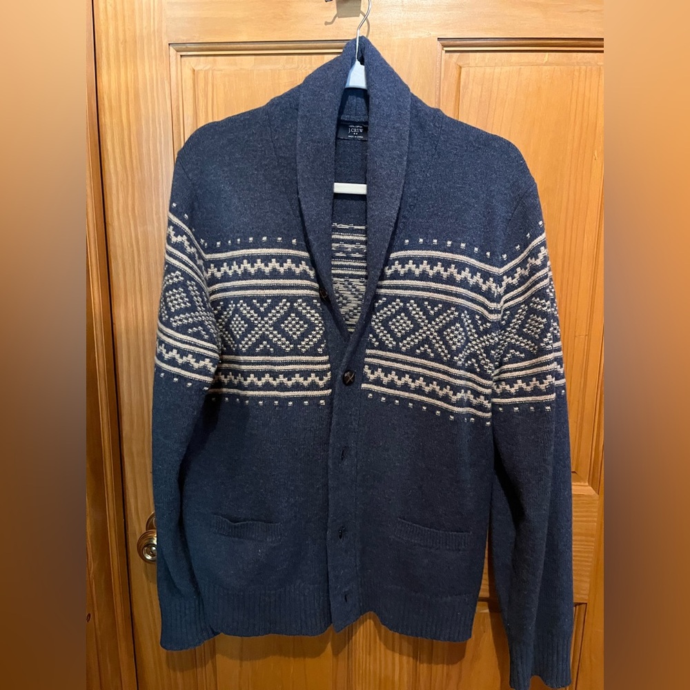 J Crew Grandpa Sweater